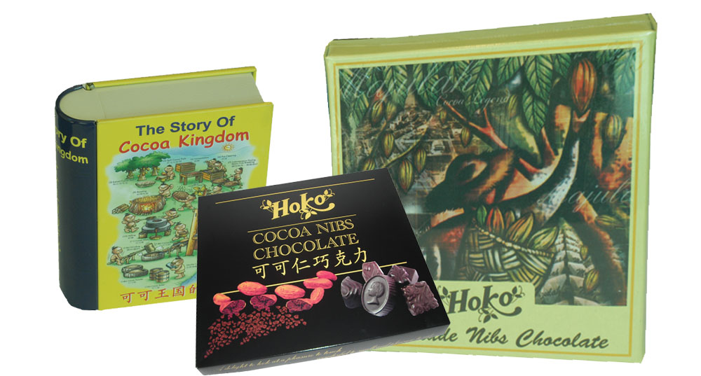 Hoko Handmade Cocoa Nibs Chocolate